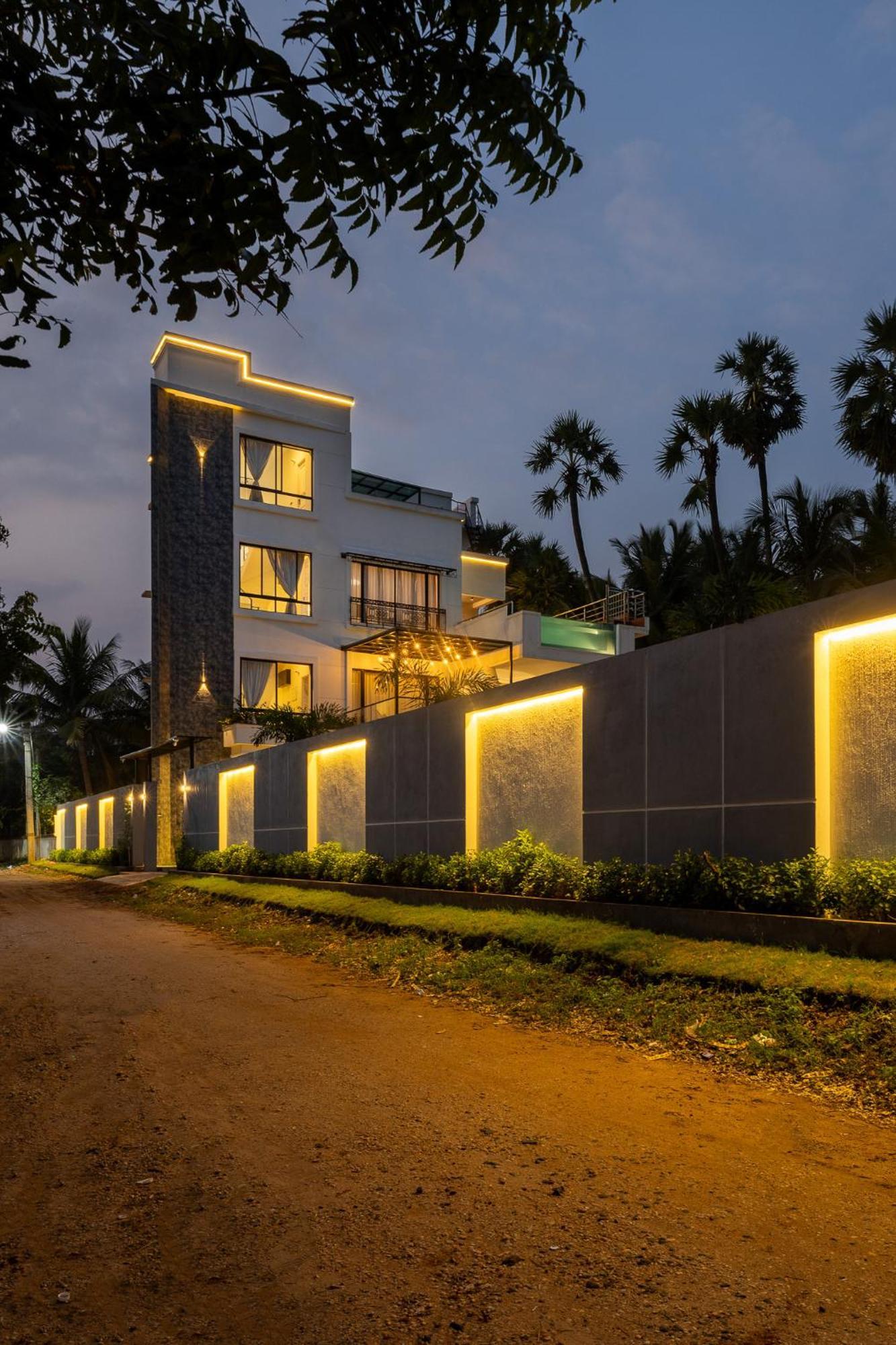The Serene Shores - Luxury Private Villa Pondicherry Exterior foto
